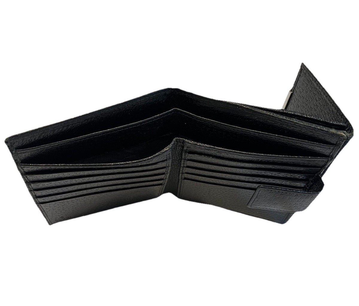 Gucci GG Canvas bifold wallet black