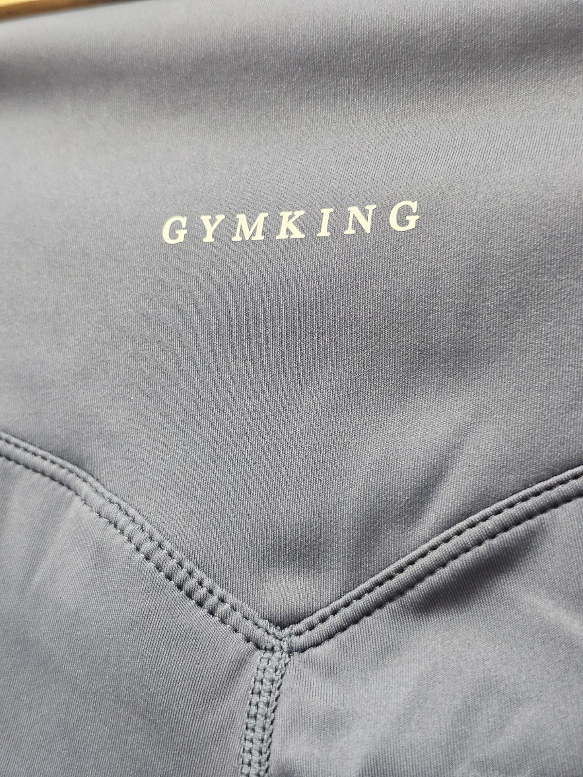 Gym King Training Set Womens Long Sleeve Top & Leggings Size 16 Navy Nylon C22