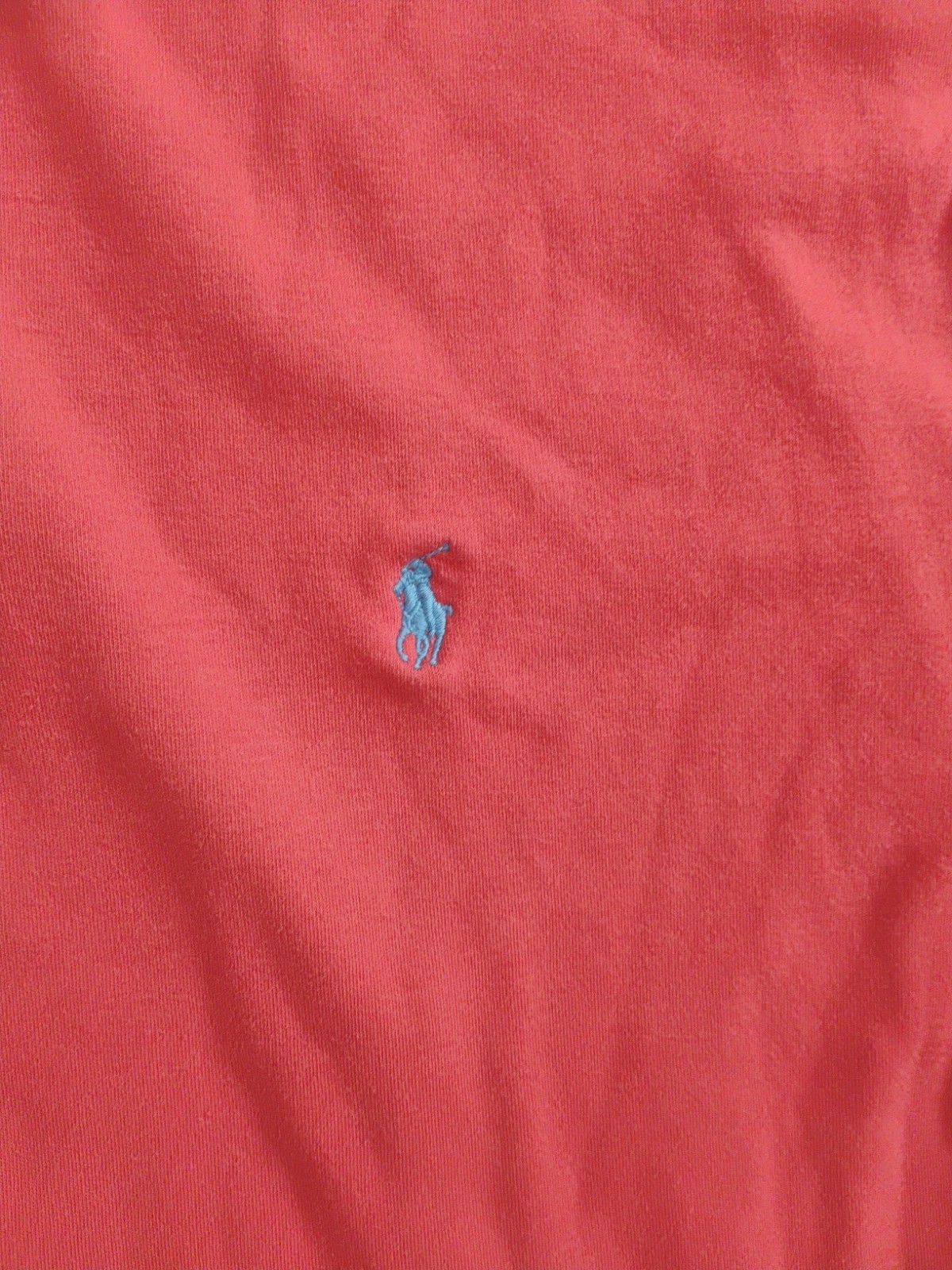 Polo Ralph Lauren Mens Medium Red Polo Shirt Short Sleeve Classic Pony Cotton