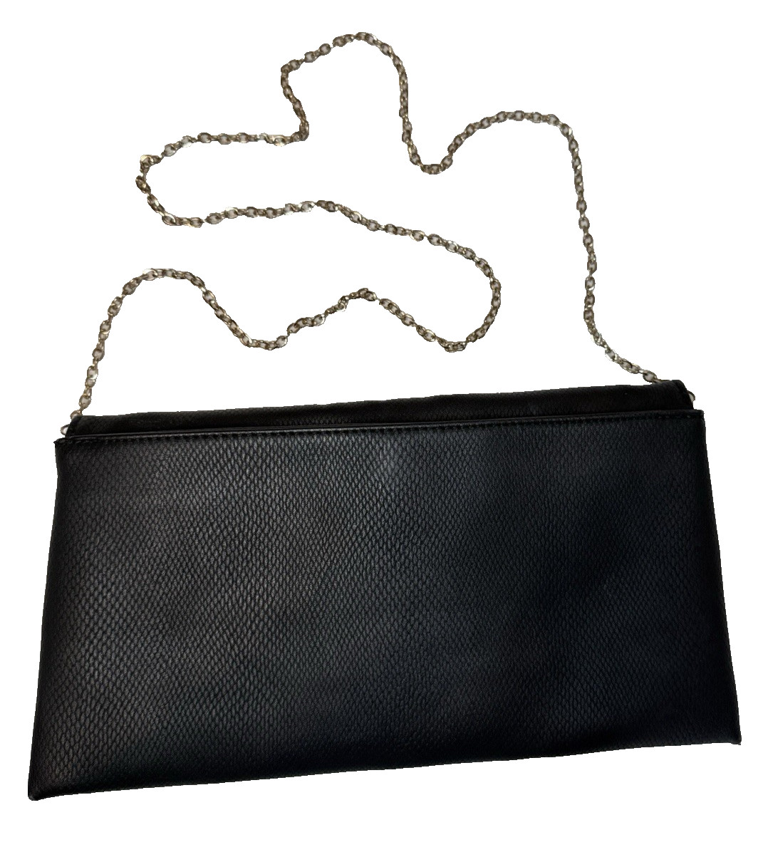 Urban Expressions Vegan Leather Envelope Clutch-Crossbody Gold Chain