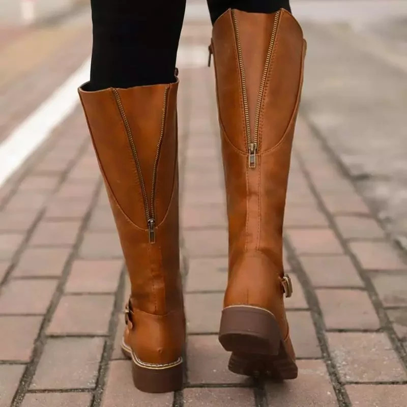 Leather Long Boots Genuine Leather Officers boot All Sizes Available
