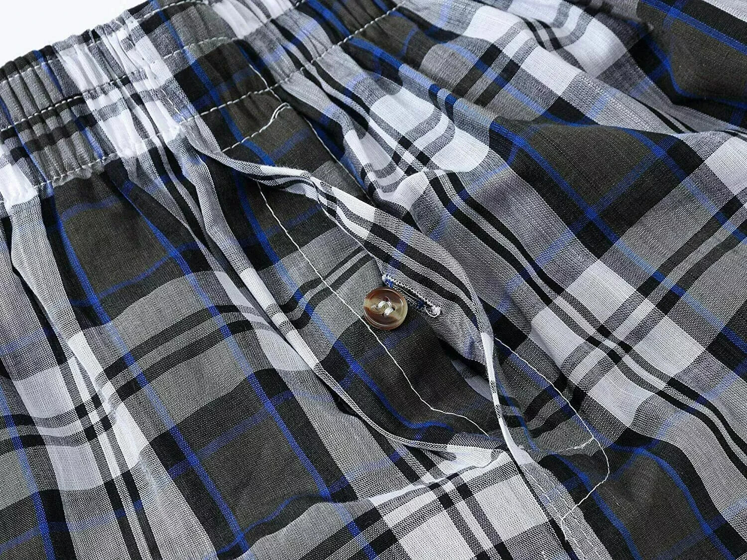 3 6 12 PACK Men Knocker Plaid Boxer Shorts Underwear Lot Trunk Boxer Brief S-3X