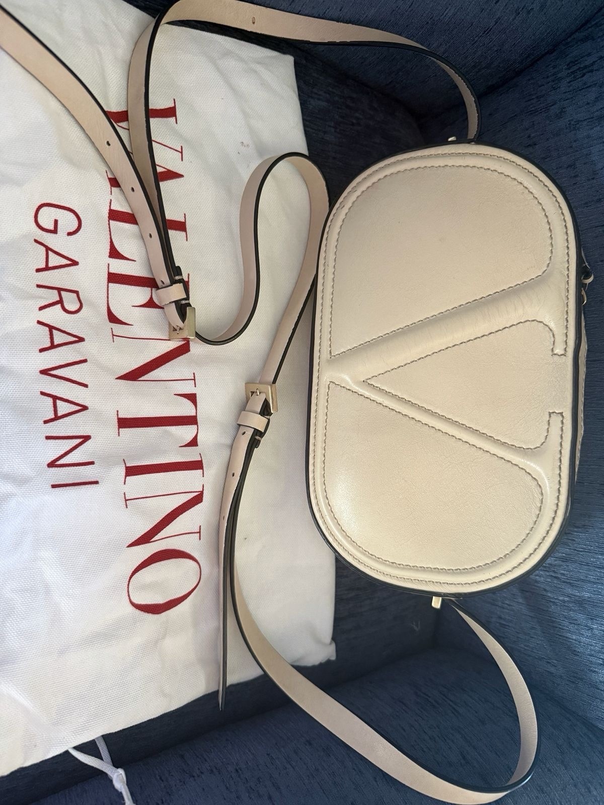 Valentino V Logo Walk Crossbody Bag