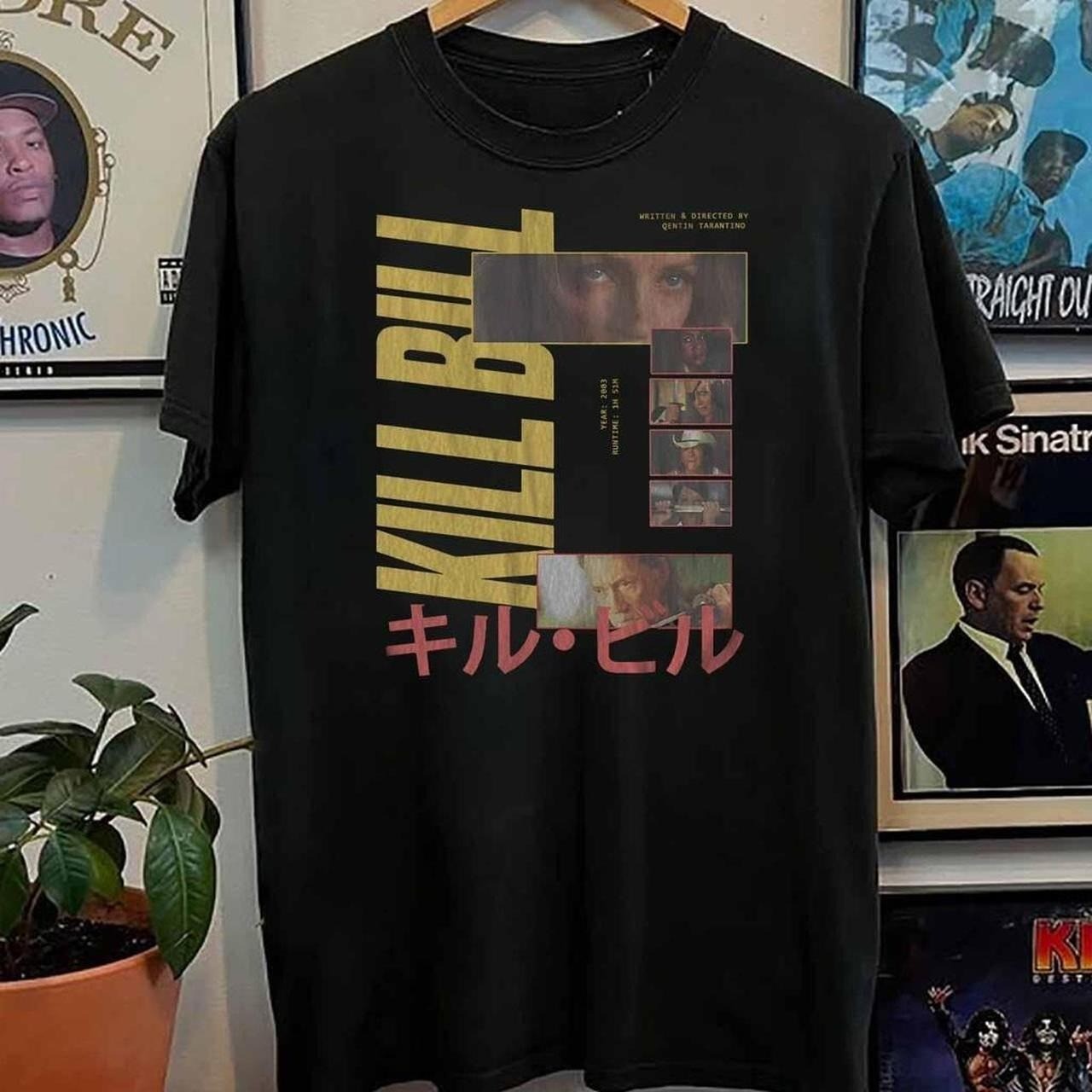 Kill Bill Quentin Tarantino Retro Graphic Unisex T-Shirt S-5XL