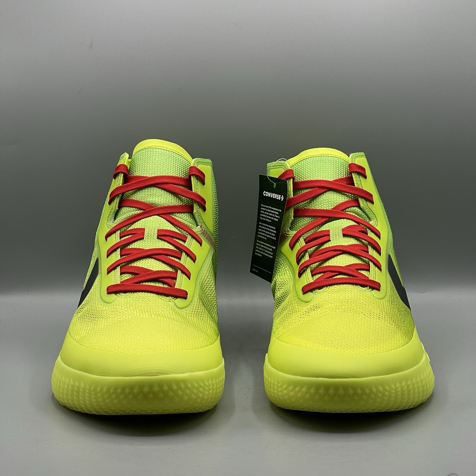Converse Men’s 15 Sneakers All Star Pro BB Nocturnal Lime Volt 166322C
