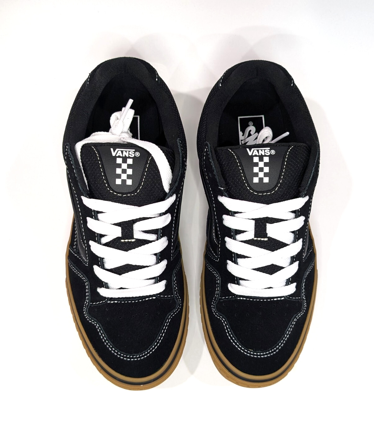 Vans Caldrone Black/Gum Suede Mesh Men’s Sneakers – Assorted Sizes NWB