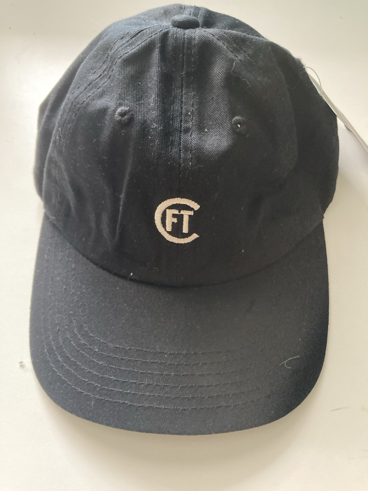 FTC For The City Dad Cap Color Black Logo White One Size Fit All