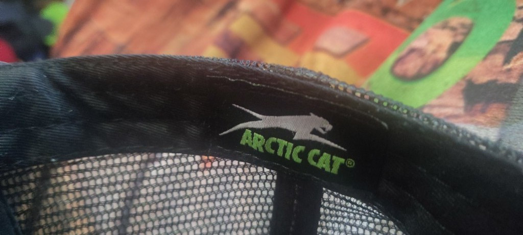 ARCTIC CAT cat’s pride mesh trucker hat SNAPBACK