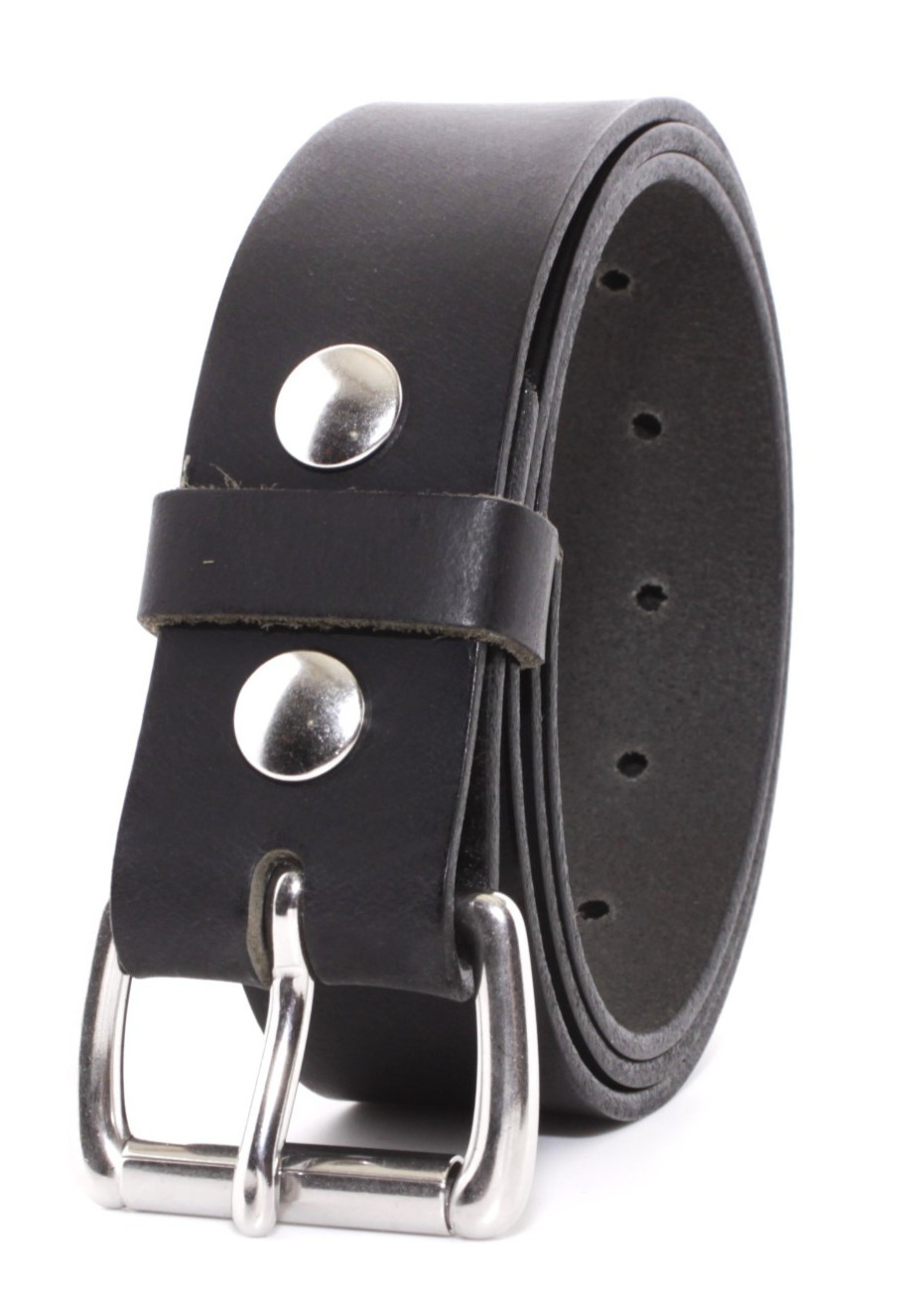 Men’s Work Full Grain Leather Belts_1.5″Gun Holster Crazy horse Amish Hand Made