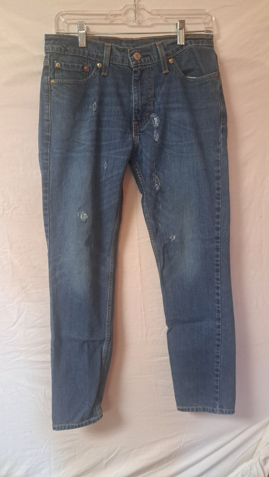 Levis 511 30×30 Distressed Indigo