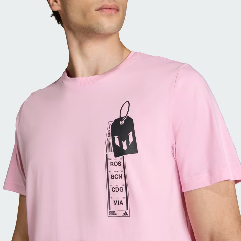 adidas men MESSI FUN GRAPHIC T-SHIRT