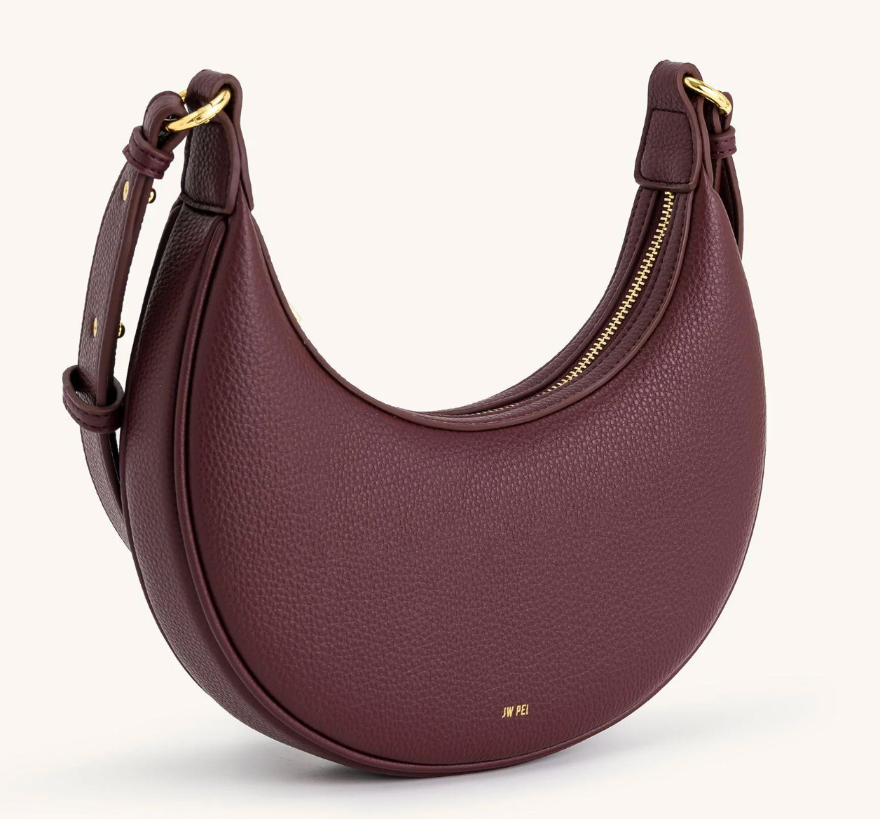 JW PEI – NWT- Carly Medium Shoulder Bag – Deep Claret – in original box