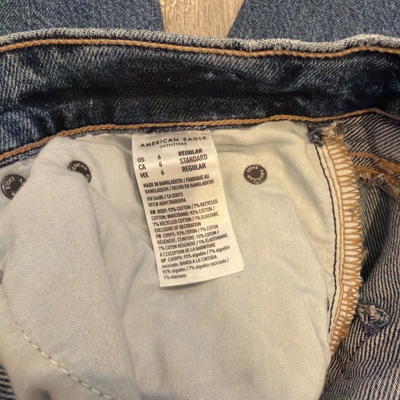 American Eagle Jeans signed by Yung Gravy and BBNO$