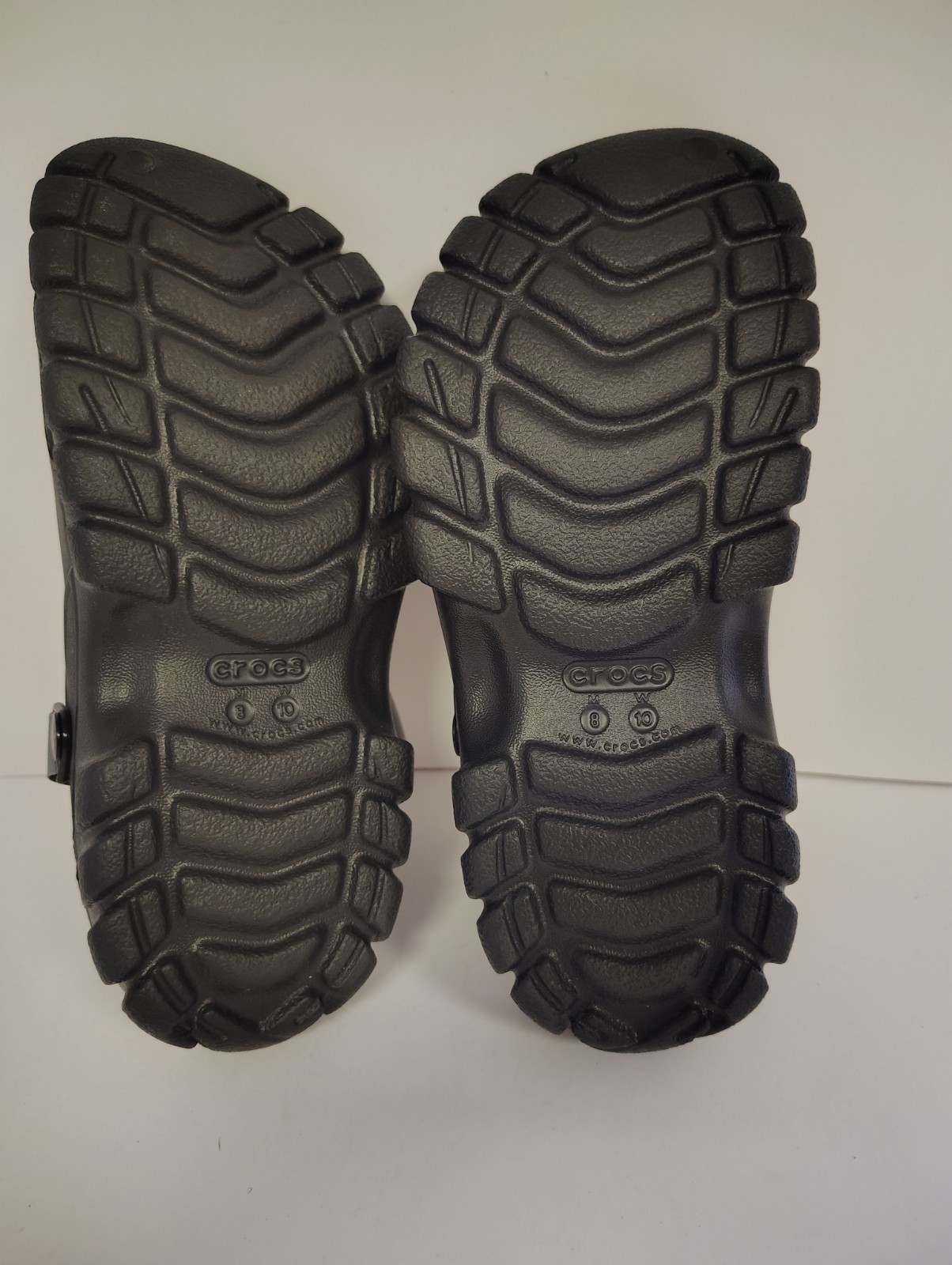 Crocs Offroad Sport Clog Waterproof Adjustable Heel Strap Rugged Lug Sole M8 W10