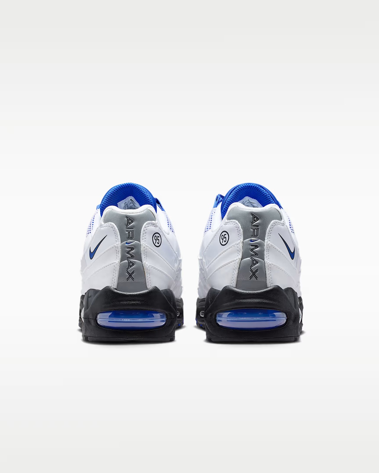 Nike Air Max 95 BIG BUBBLE SE Running Shoes Unisex White Blue IB6830-100