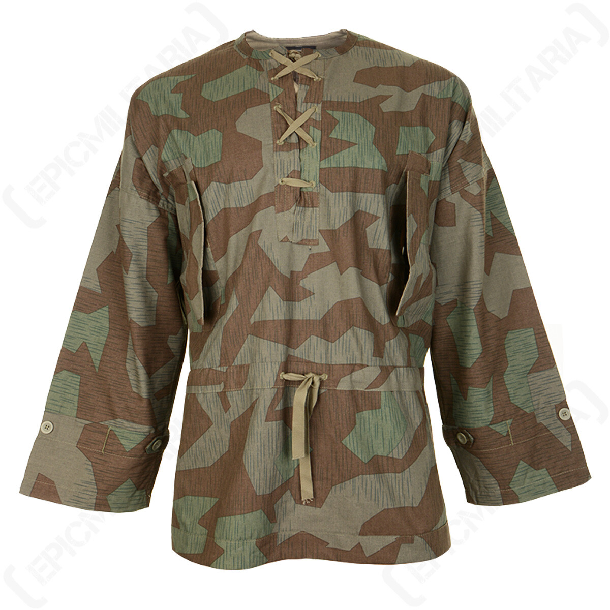 WW2 German Splinter Camo Smock – Army Reproduction Cotton Splittertarnmuster