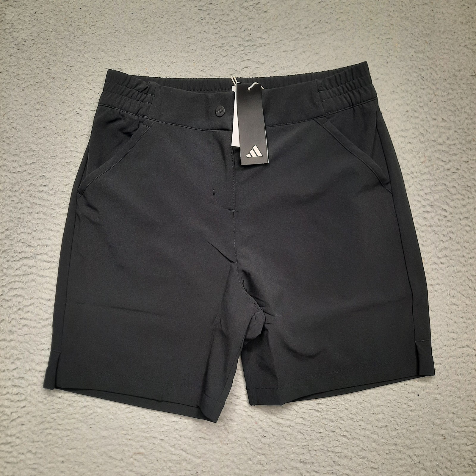 Adidas Ultimate365 Bermuda Shorts Womens Size Small Black Golf IS7130