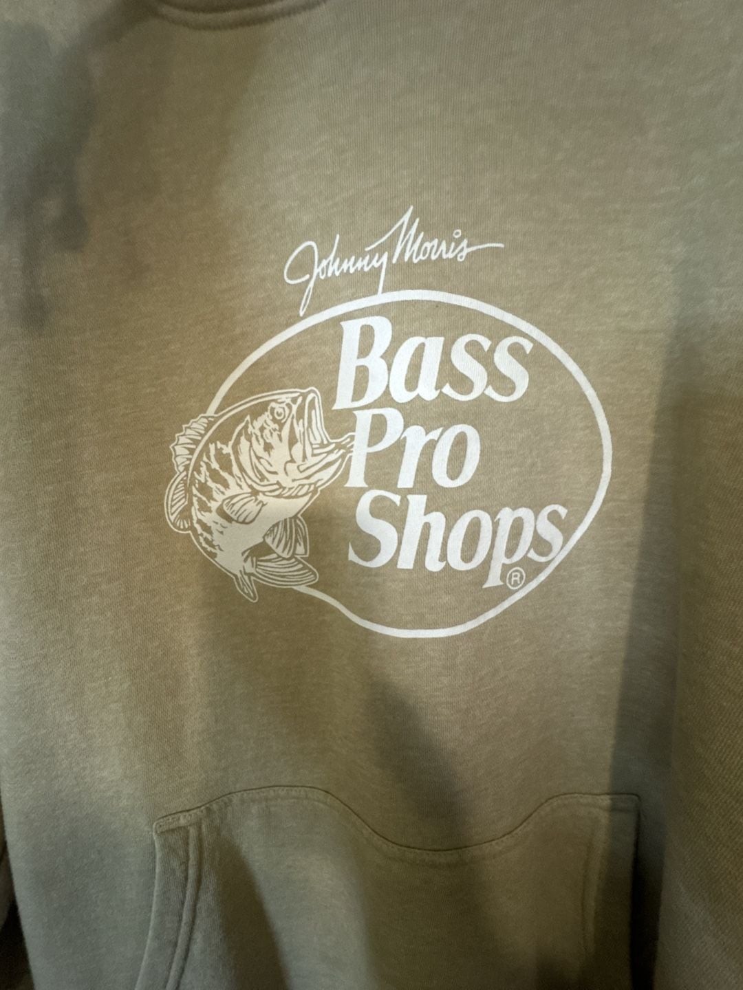 Bass Pro Shops Johnny Morris Logo Pullover Hoodie