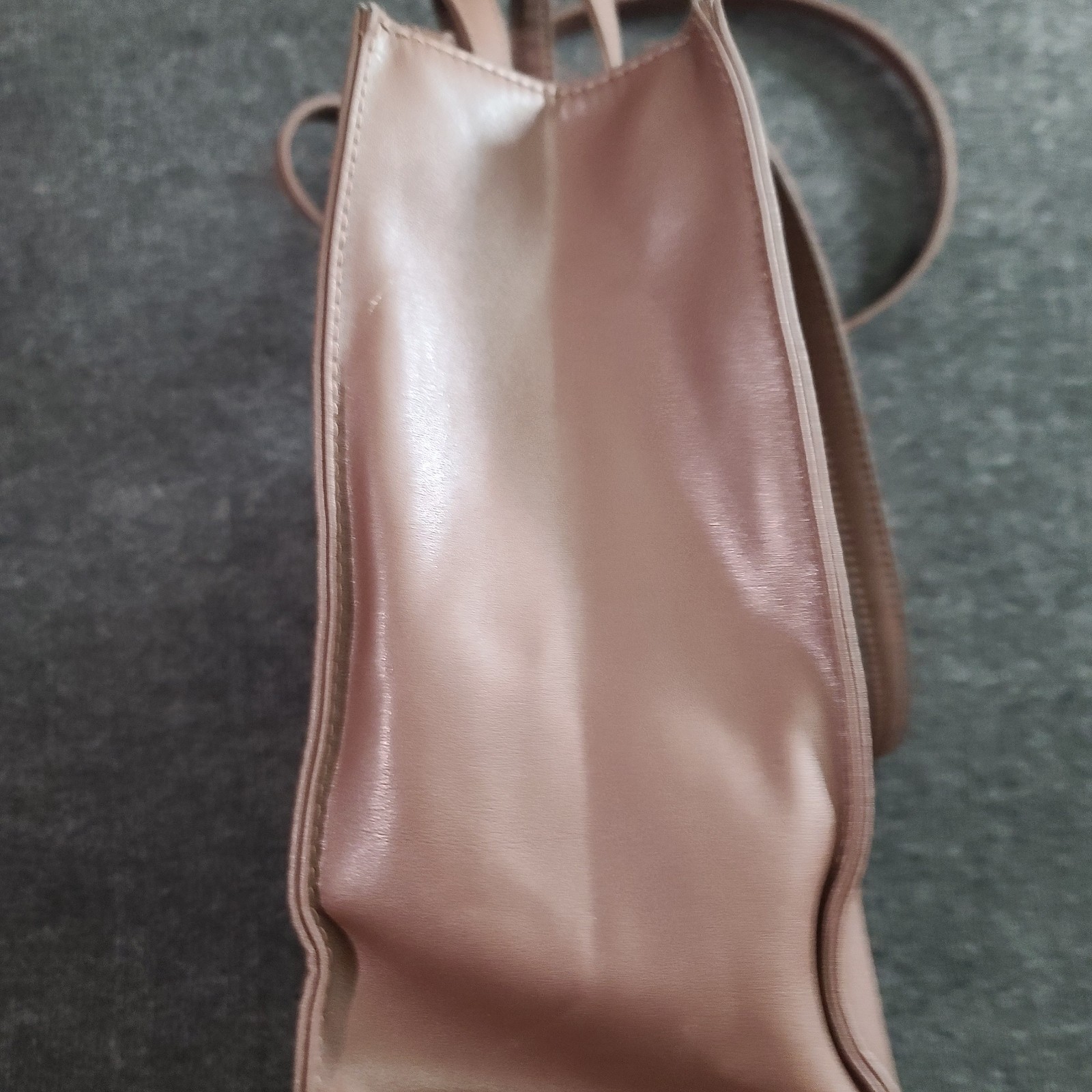 Telfar Medium Shopping Bag Chocolate Vegan Leather Unisex Tote Purse Logo