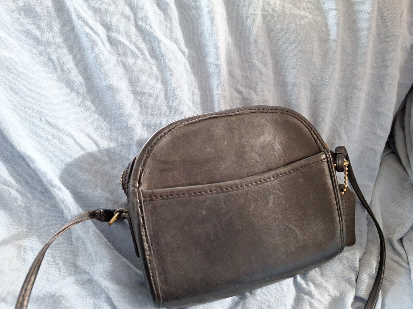 Vintage Coach Leather Mini Abbie Crossbody Purse