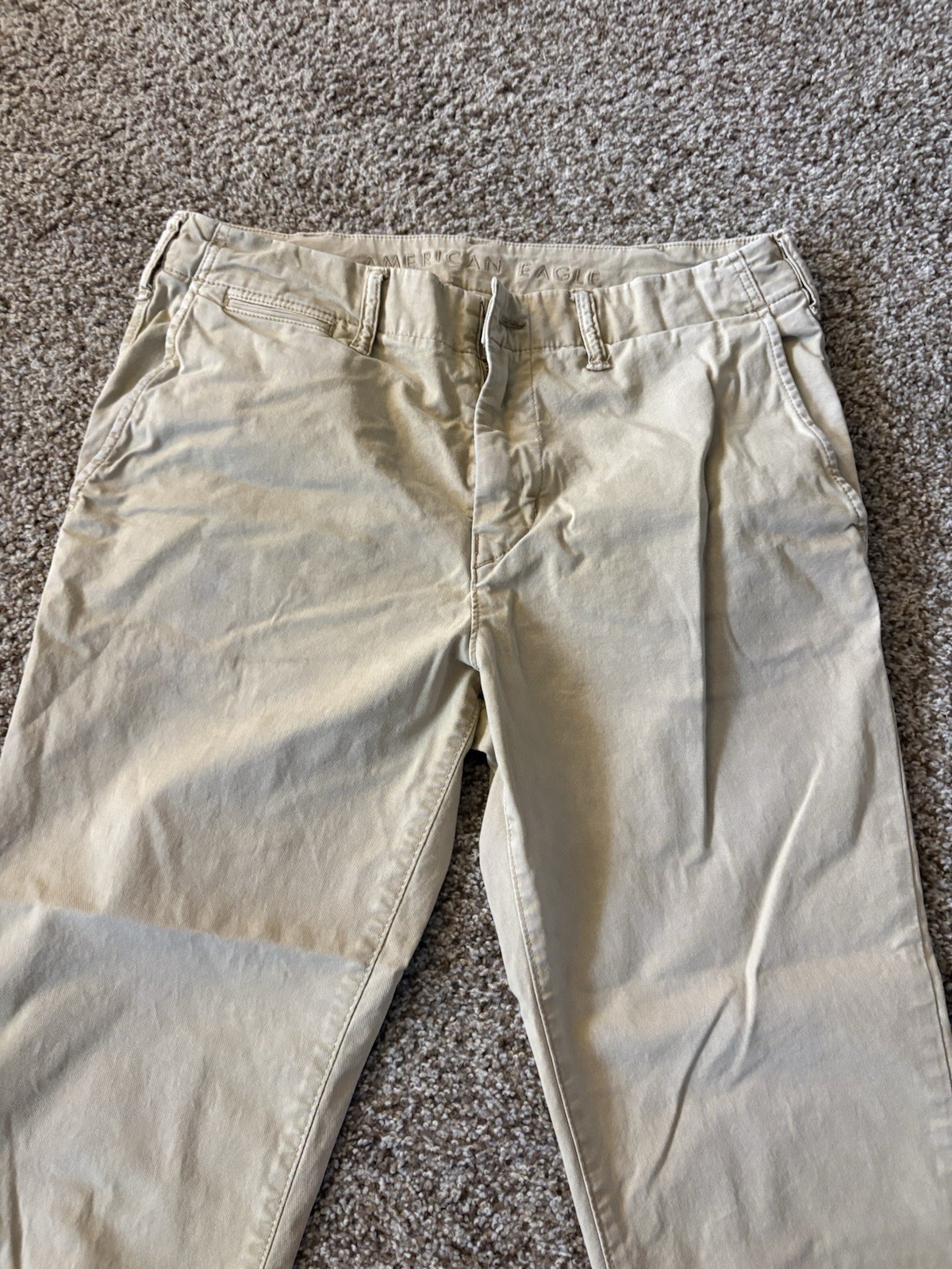 American Eagle Outfitters Men’s Khaki Pant Size 32/32 Skinny