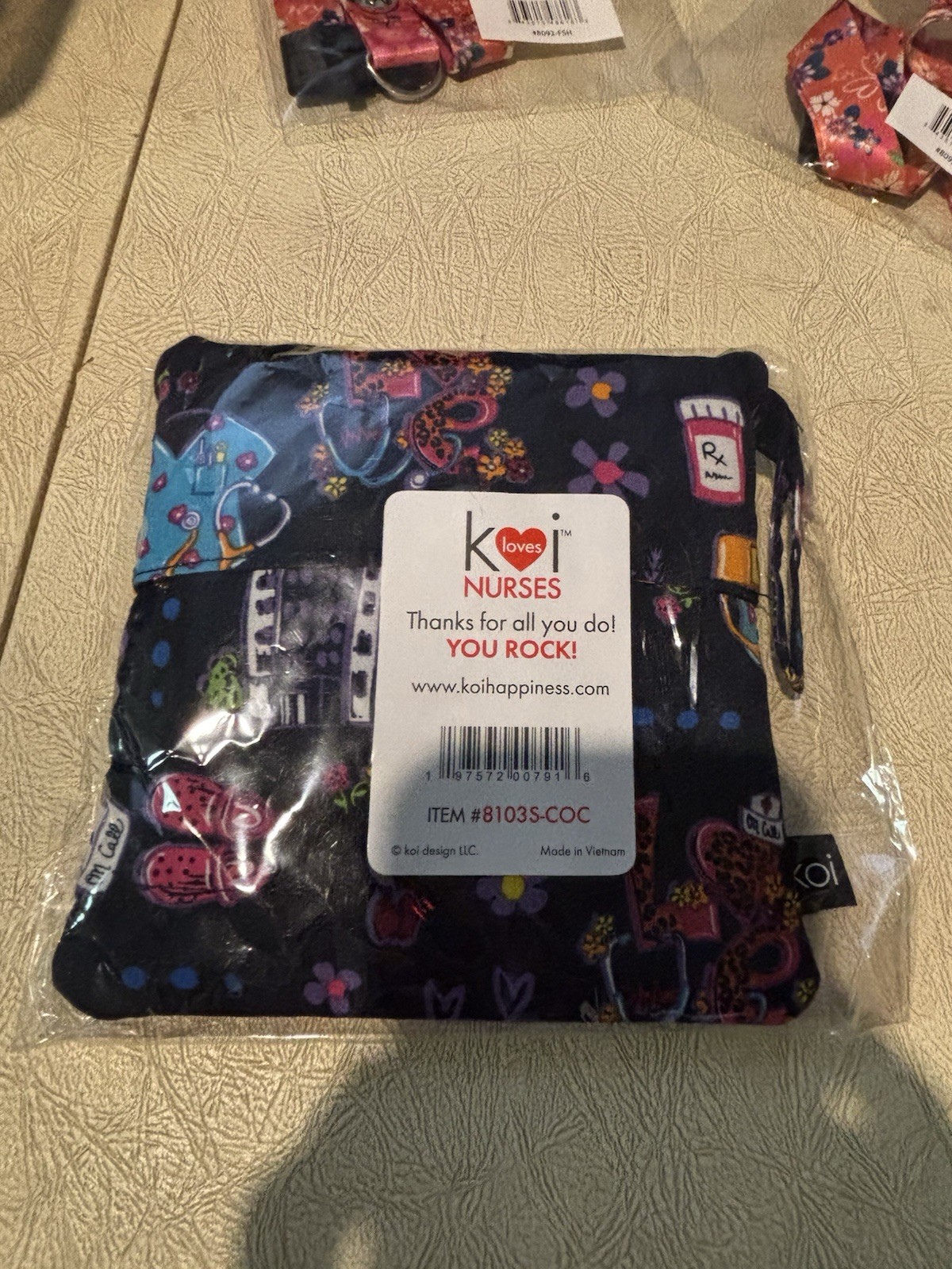 Koi scrubs compactsble tote. Was not available to the public so it’s RARE