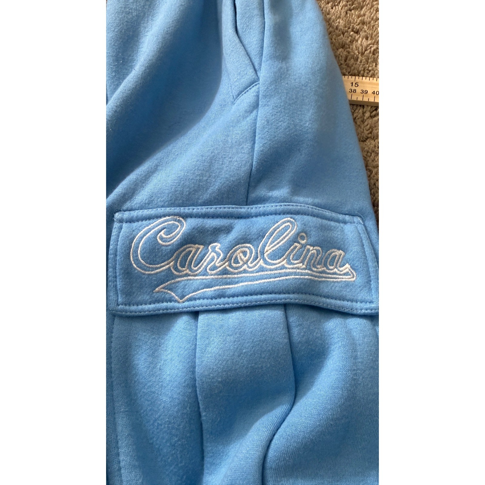 Renegade North Carolina Blue Hoodie and Cargo Jogger Tracksuit Set Mens XL bb20