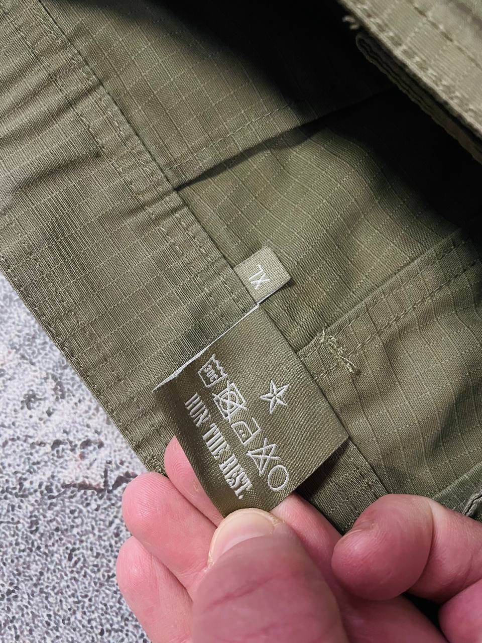 Corteiz Guerillaz Men’s Cargo Pants Tonal Khaki Size XL