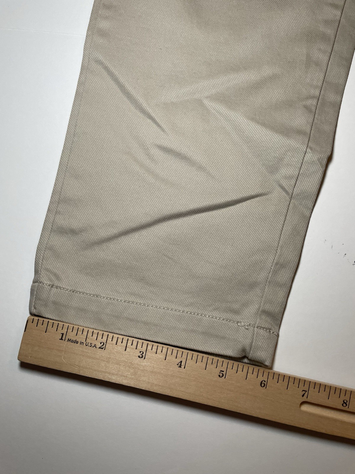 Perk Pants Mens 32×30 Feel Good Chinos Smooth Beige Slim Fit Stretch