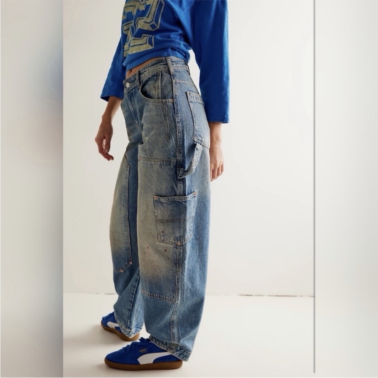We The Free Loren Carpenter Barrel Jeans sz 26