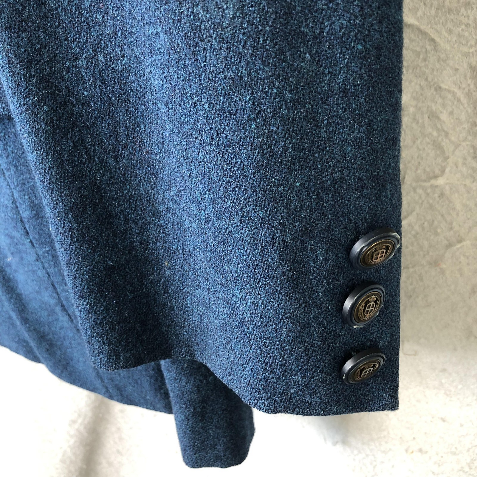 Pendleton Blazer Womens 10 Blue 100% Virgin Wool Old Money Yacht Academia