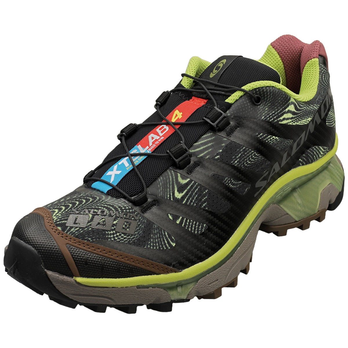 Salomon Xt-4 Og R.a.d Unisex Sneakers in Black Citron – 8.5 M US / 9.5 W US