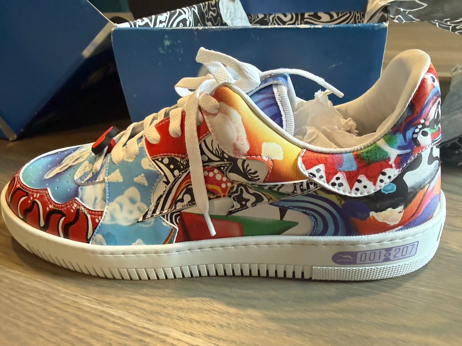 RTFKT FEWOCiOUS FEWO EPIC Sneakers Sz 13 #001/207 COMPLETE SET + Ledger Nano S