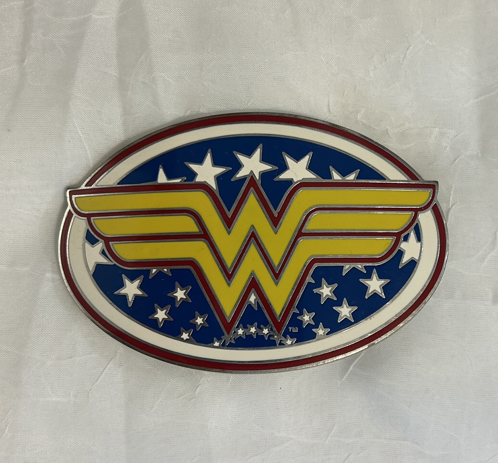 Wonder Woman Belt Buckle Original DC Comics LOGO Cosplay