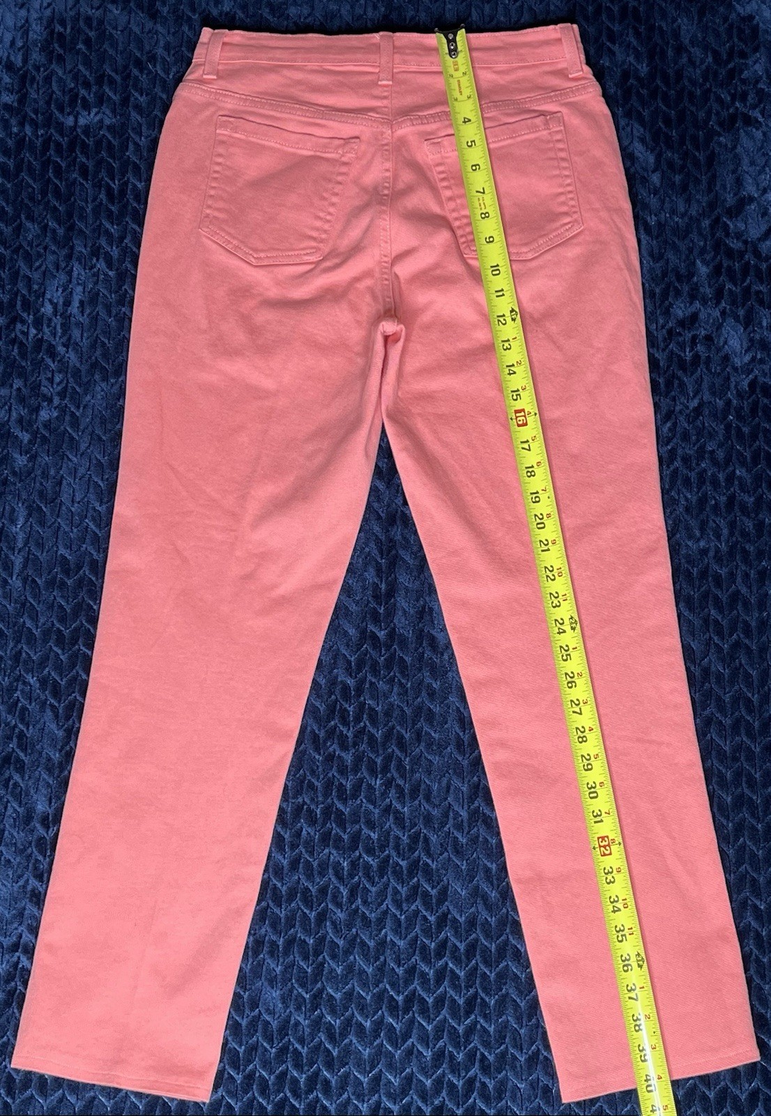 Gloria Vanderbilt Women’s Denim Jeans Amanda Size 10 Pink Made In Sri Lanka Used
