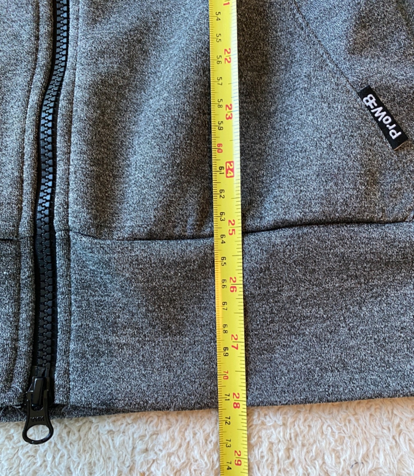 Spyder Active Full Zip Breathable Moisture Wicking ProW=B Jacket Gray Men’s M