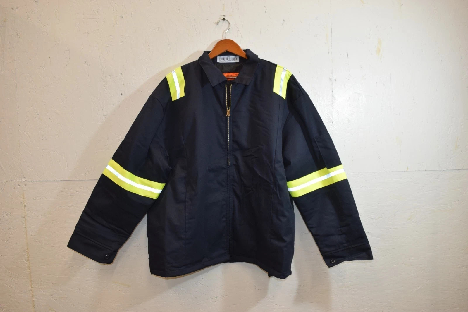 NEW Cintas XL Hi-Vis Perma Lined Work Jacket 59970-20 Navy