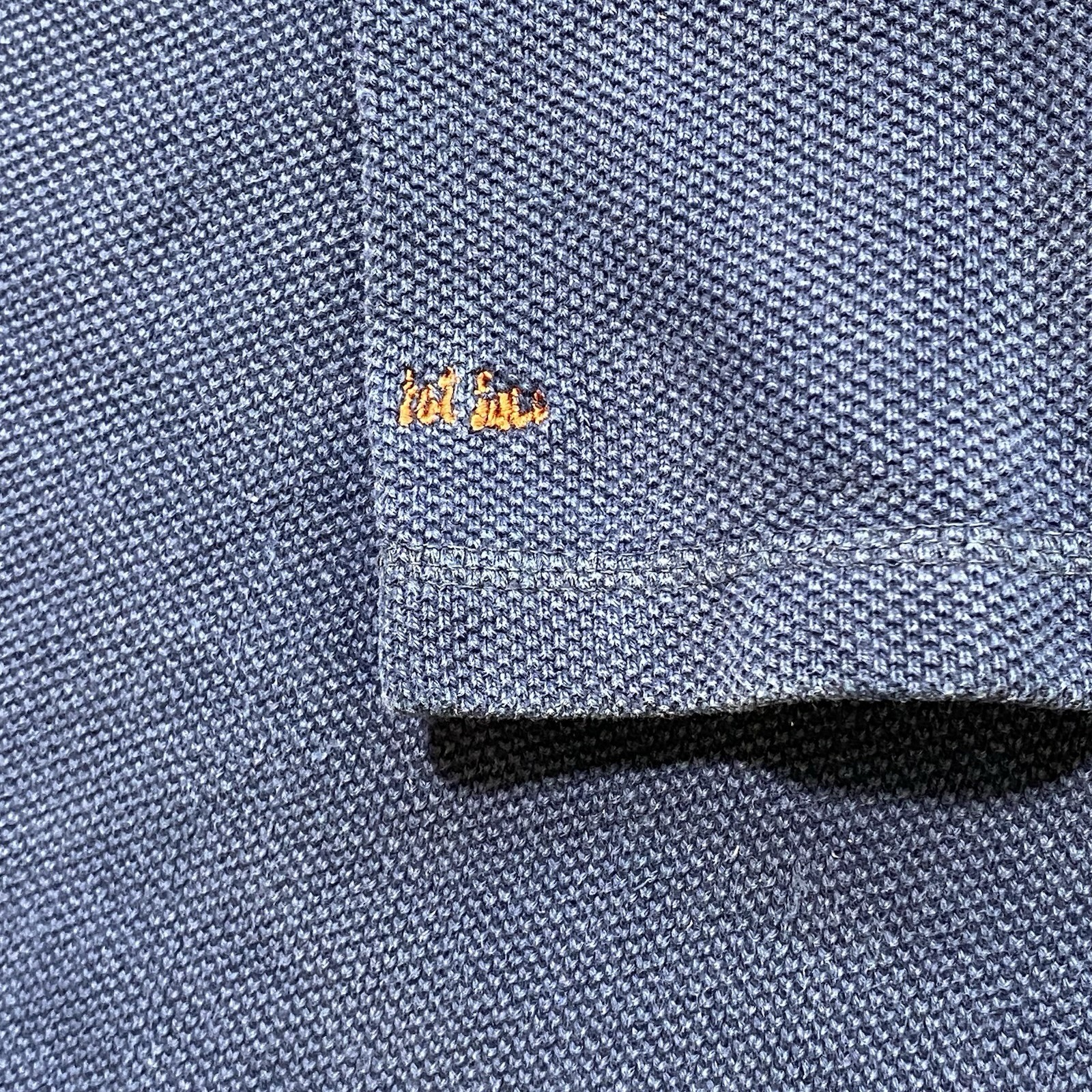 Fat Face 100% Cotton Duck Cloth Spell-Out Mock Neck Long Sleeve Sz L Embroidered