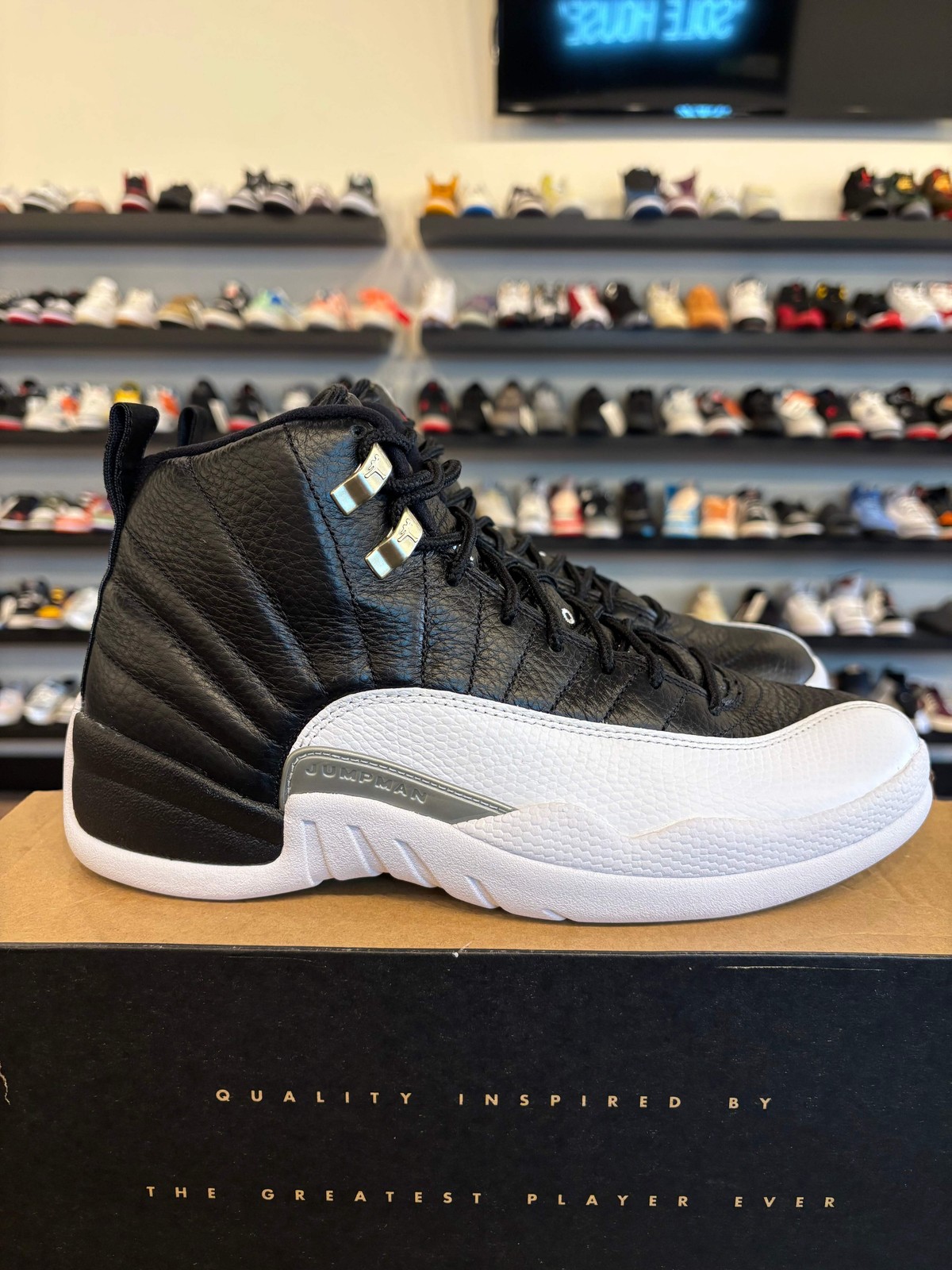 Jordan 12 Retro Playoff 2022 Size 9 Brand New CT8013-006 Black White
