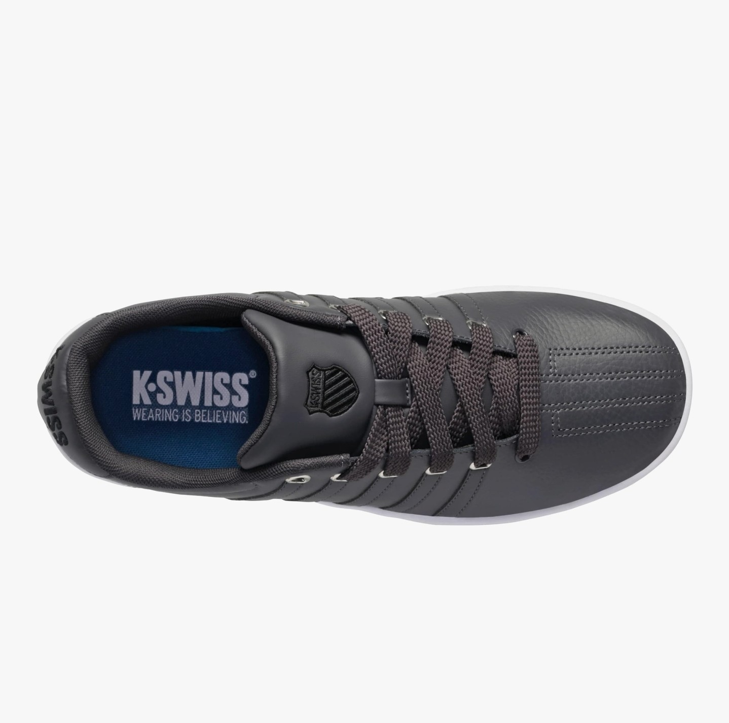 K-Swiss Court Pro II SDE CMF Shoes / Sneakers – NEW Mens 11 Dark Grey