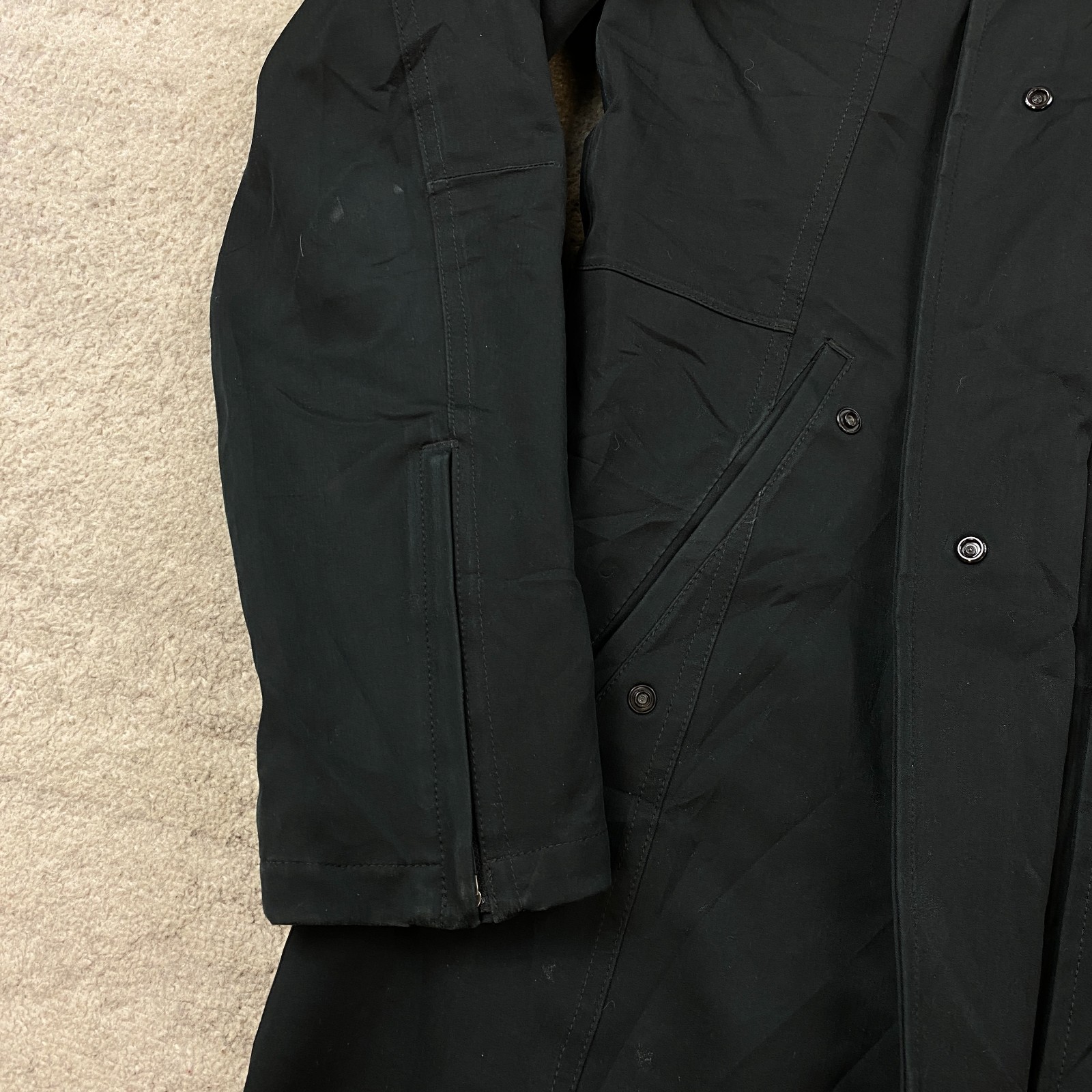 Patagonia Tres 3-in-1 Parka Shell Jacket Medium Black Full Zip 28407 Prep Womens