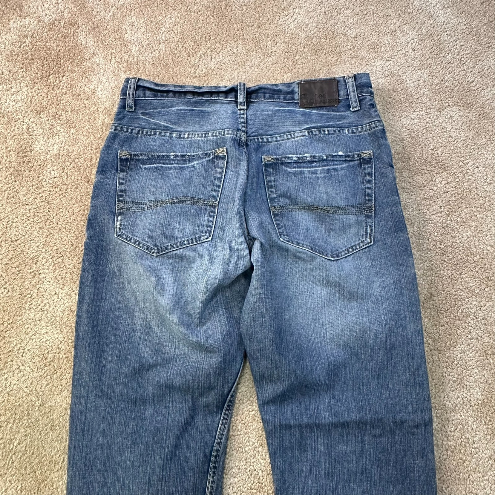 Lee Relaxed Bootcut Jeans Men’s 32×32 Blue Denim