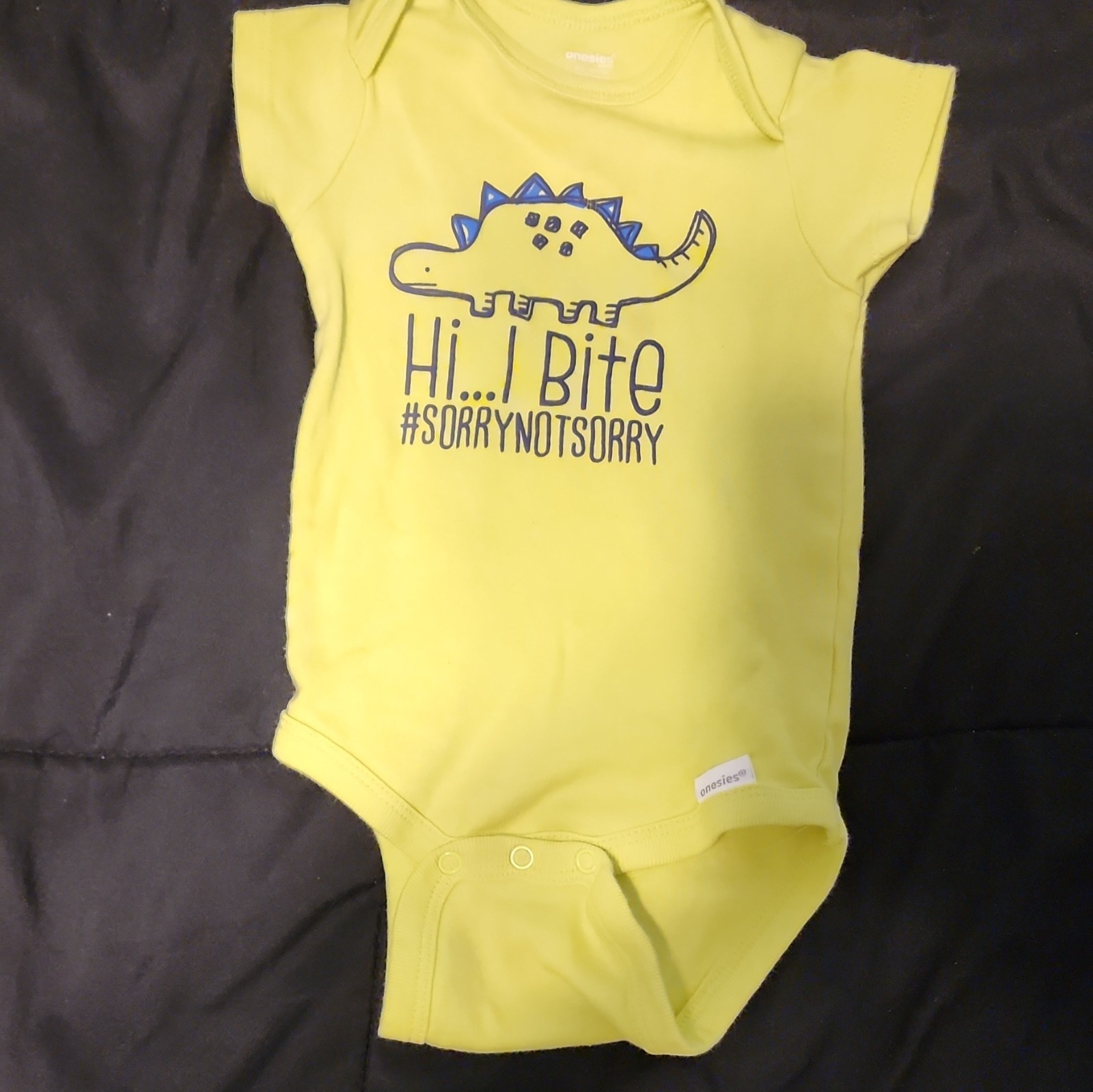 Brand Baby Bodysuits & Pants Lot 6-9M Cotton Dinosaur Stars Multi