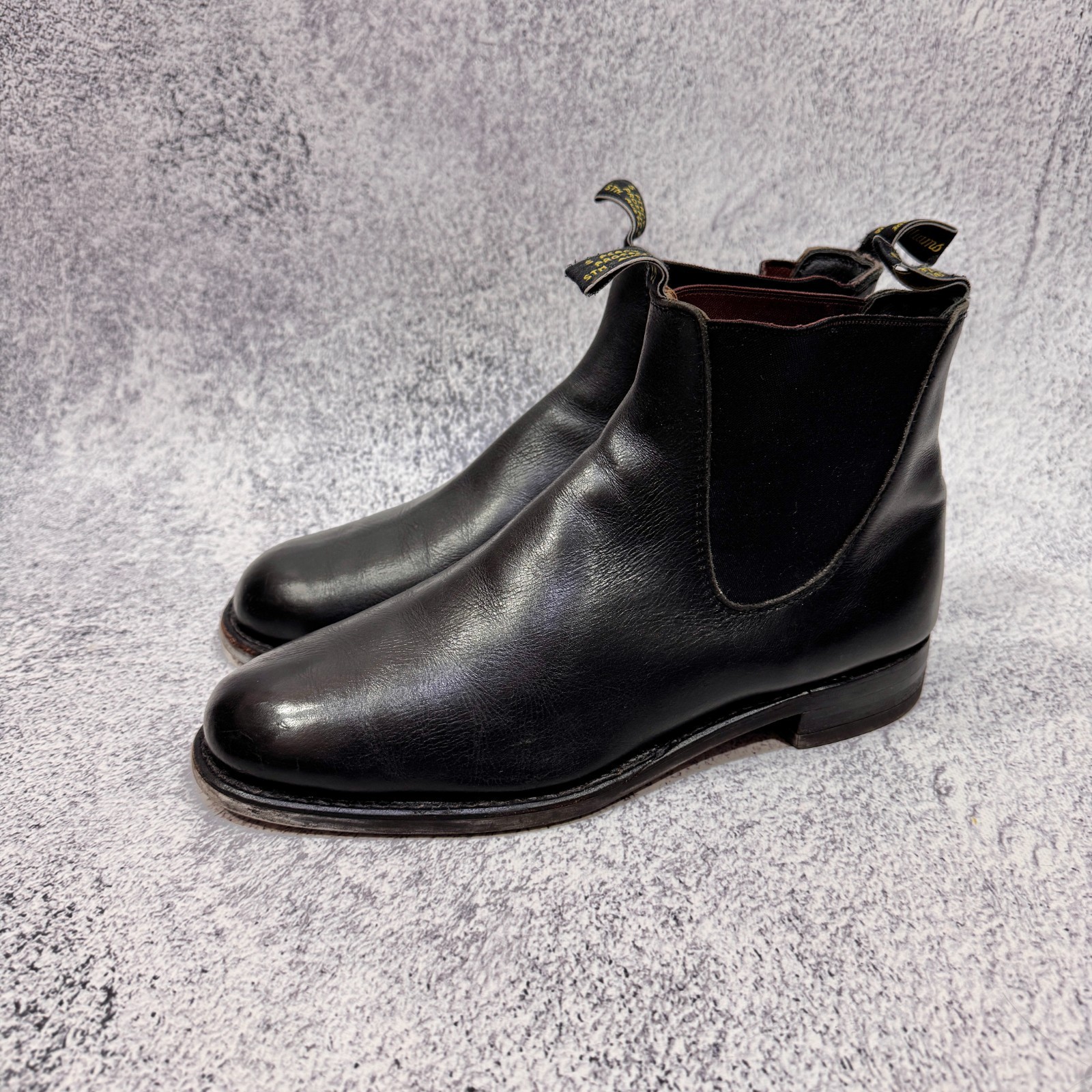 R.M. Williams Vintage Classic Leather Chelsea Boots 10.5H US11 29cm