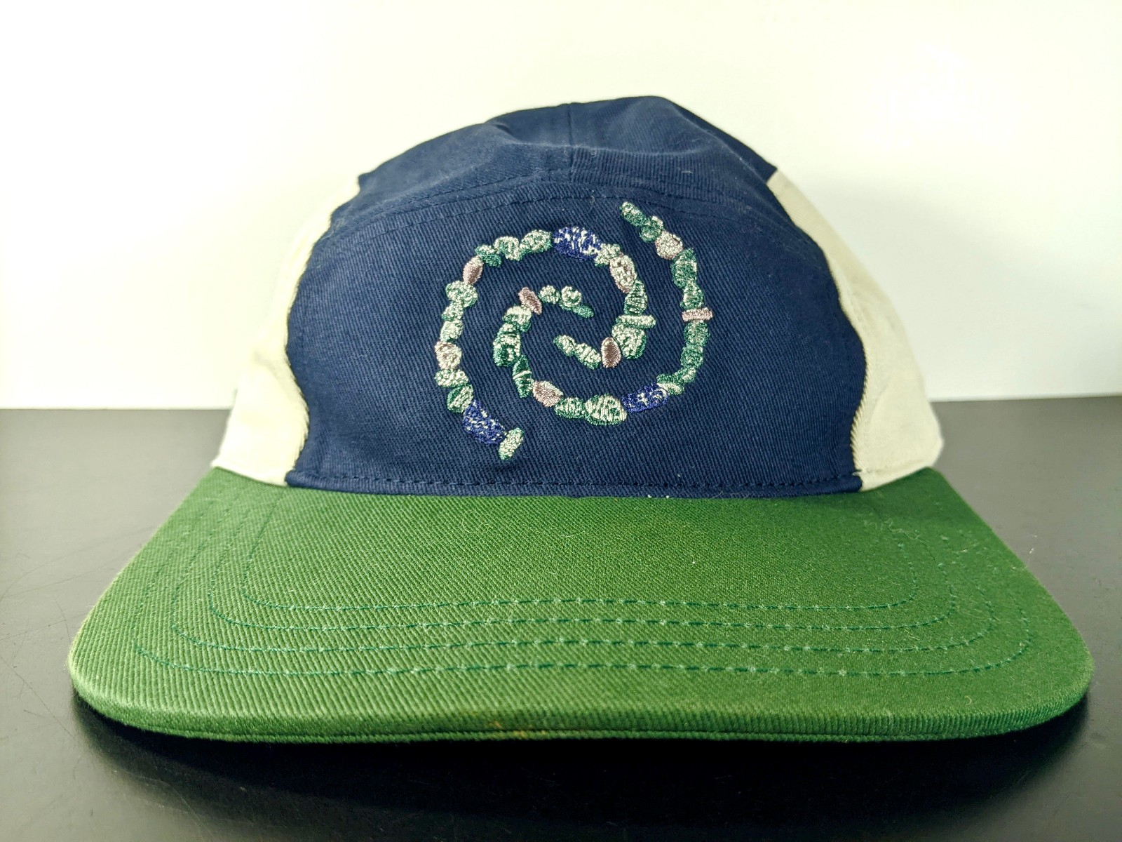 Mountain Hardwear Leave No Trace Swirl Logo Color Block 5-Panel Strapback Hat