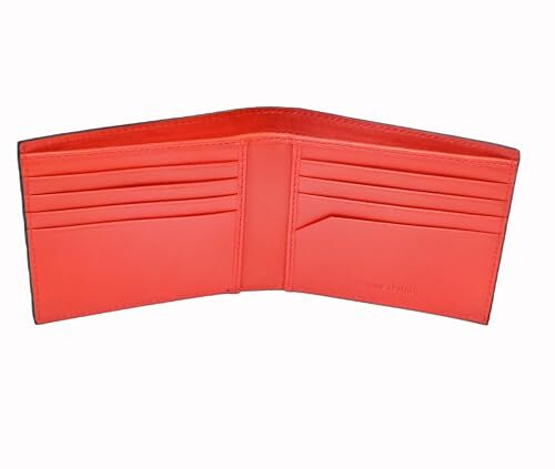 Premium Leather Bifold Wallet, 8 Card Slots, 2 Cash and 2 Transparent Slots,