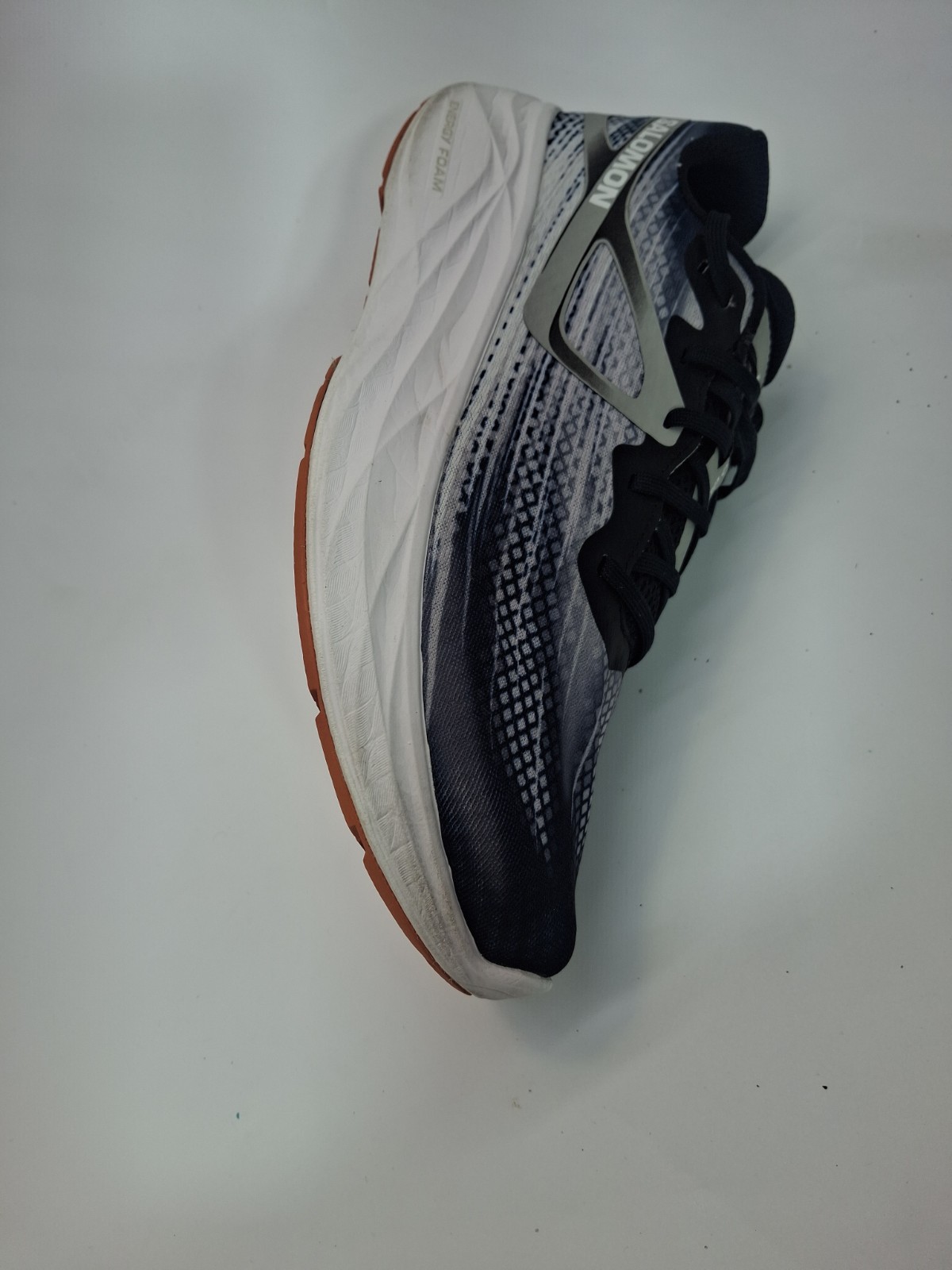 Salomon Aero Glide Running Shoes Men’s 12.5 Outdoor 472108 Black White
