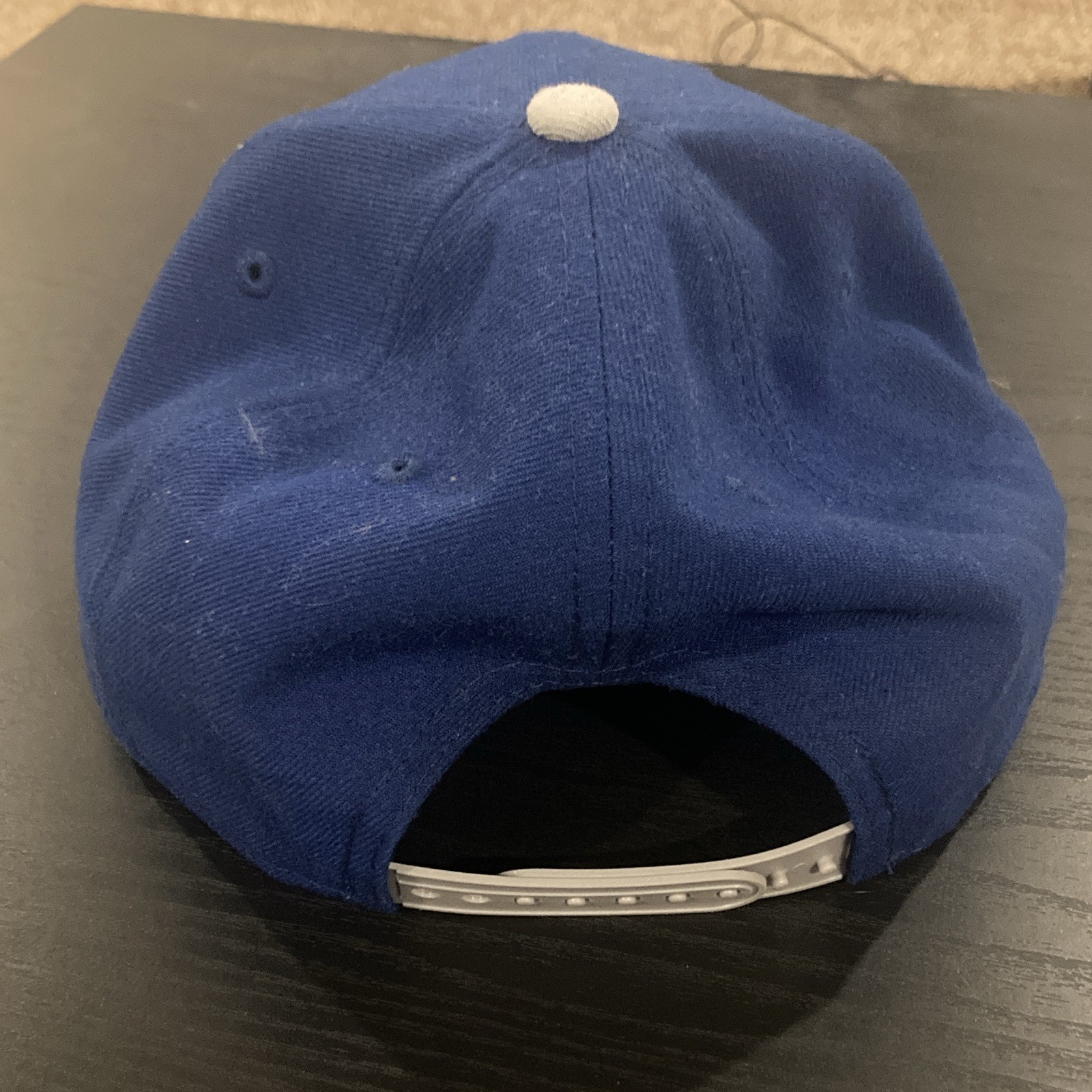 New Era 9FIFTY Kansas City Royals KC Snapback Hat Blue/White Adjustable