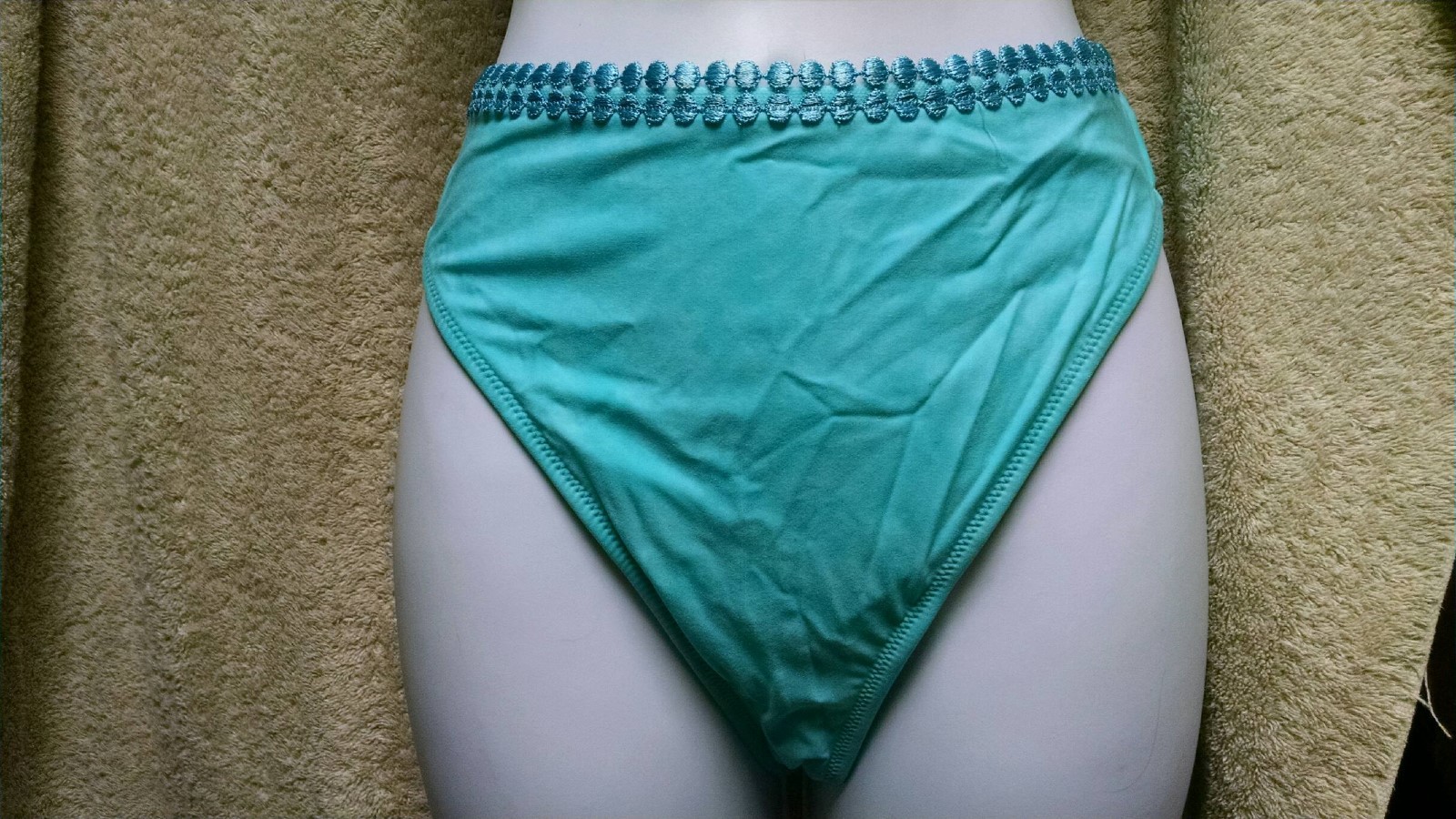 Fantasie of England 8601 Swim Bikini Bottom Size UK Medium/ US Medium Aqua NWOT