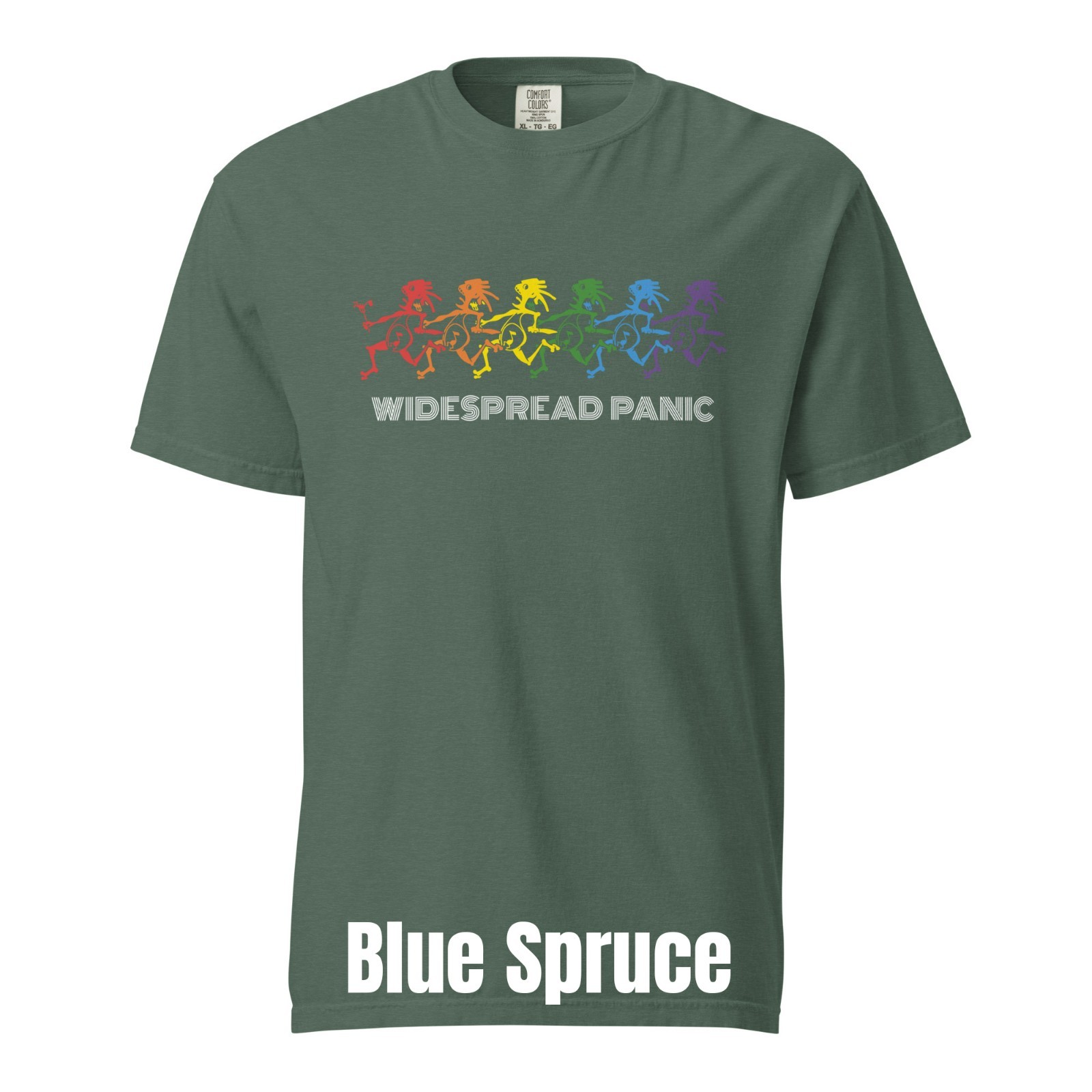Widespread Panic Dancing Note Eaters Comfort Colors Unisex T-Shirt